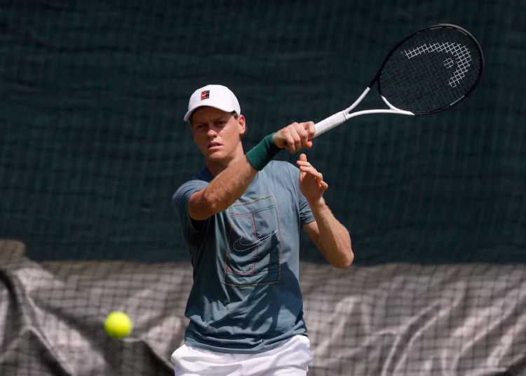 Sinner says heat preparations have him feeling ready for Wimbledon