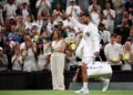 Male stars join Osaka in turning Wimbledon walk-ons into fashion statements