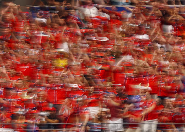 Mass ‘Viking row’, uprooted plants and dented trains as Norway World Cup fans celebrate