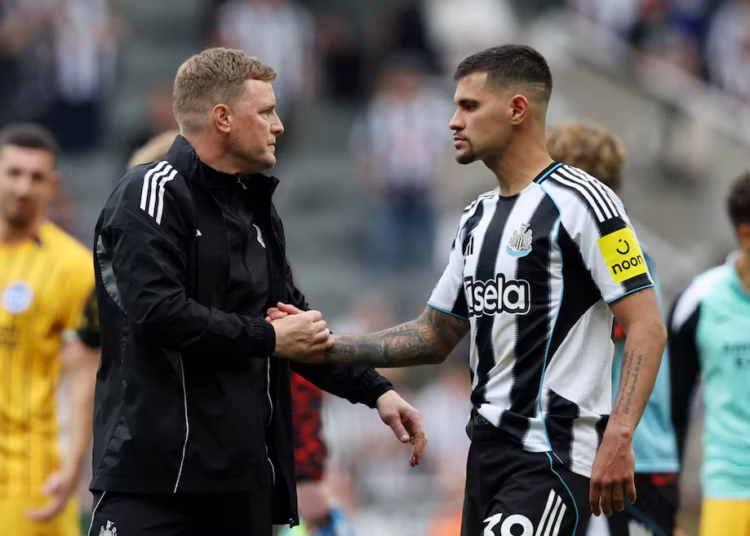 Howe Unsure Over Guimaraes Future Amid Arsenal Interest