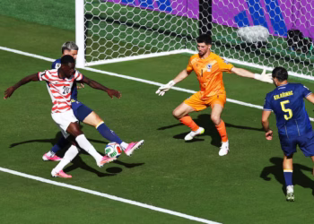 Balogun goes from hero to suspended spectator as U.S. reach last 16