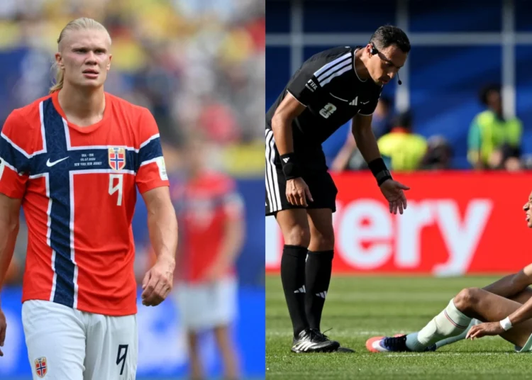 Haaland criticises lengthy VAR delay before Mbappe penalty in France’s win over Morocco