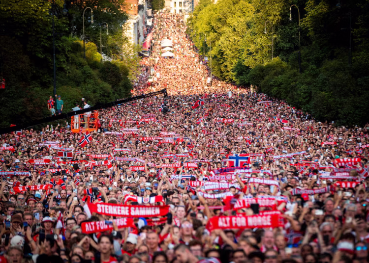 Norway receive heroes’ welcome despite World Cup quarter-final exit