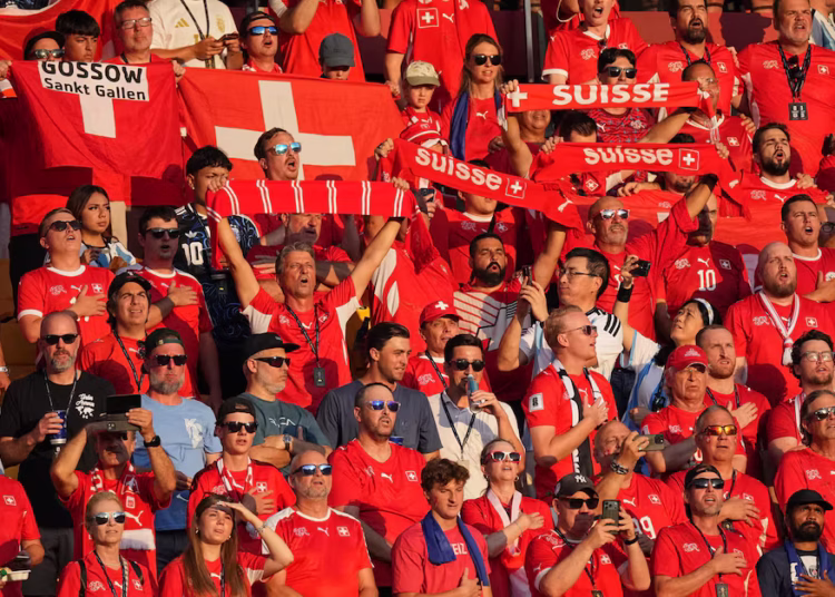 Swiss fans hail team’s historic World Cup run despite Argentina defeat