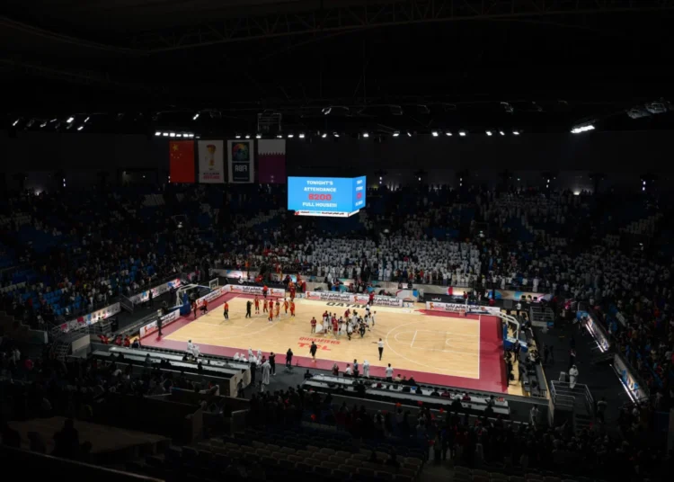 Al Janoub Arena opens as basketball venue ahead of 2027 World Cup