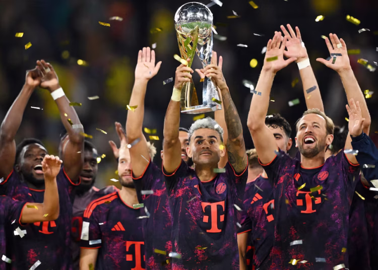 Bayern battle past Dortmund 2-1 to win German Supercup