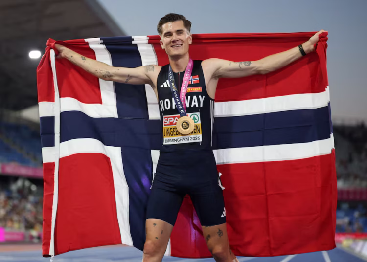 Ingebrigtsen wins first race in nearly a year with 5,000m European title