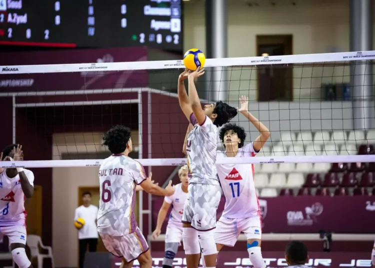 Qatar U17 volleyball team beaten by France in World Championship