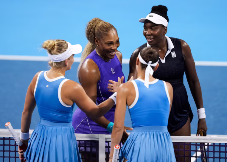 Williams sisters beaten on doubles return at Cincinnati Open