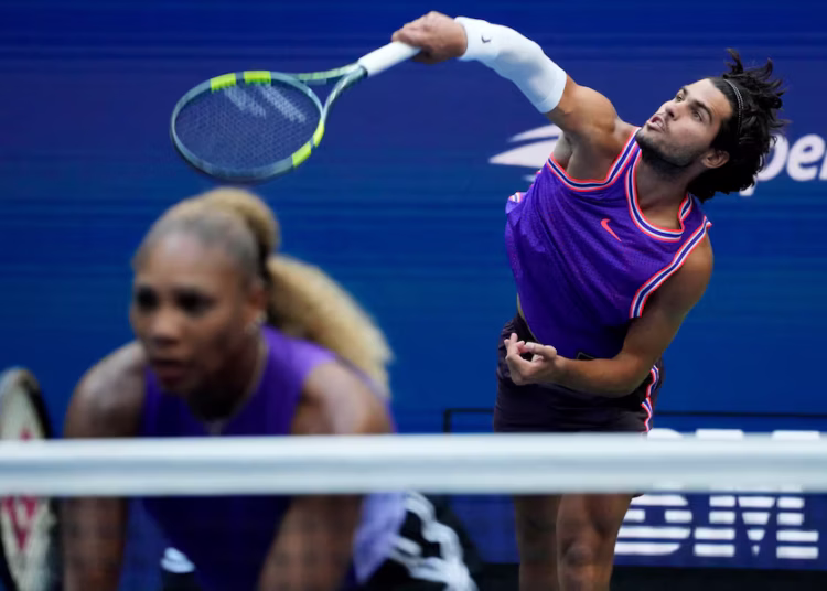 Serena Williams’ U.S. Open return ends in mixed doubles quarter-finals