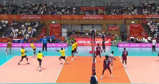 Qatar advance after finishing second in Asian Games volleyball group
