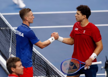 Davis Cup roundup: Shelton loses as U.S. draw level with Czechs