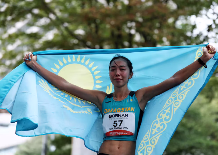Kazakh race walker’s Asian Games gold stripped over footwear breach