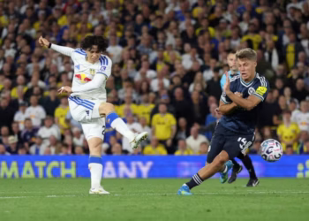 Leeds thrash Newcastle 4-1 to climb to third in Premier League