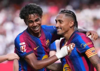 Yamal scores twice as Barcelona maintain perfect LaLiga start