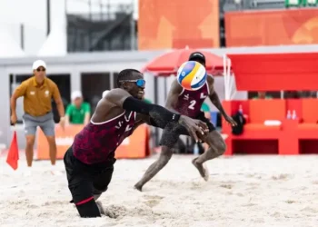 Qatar’s Younousse and Tijan reach Asian Games beach volleyball quarter-finals