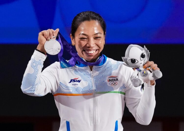 Mirabai Chanu Ends 28-Year Wait for Asian Games Medal