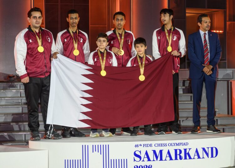 Qatar National Team Wins Category E Gold