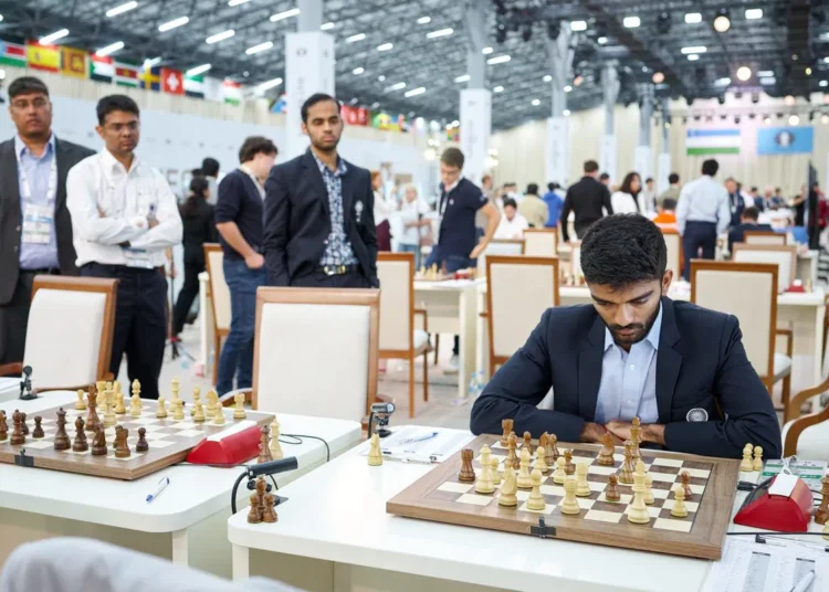 Gukesh leads India past Germany as Chess Olympiad enters final rounds