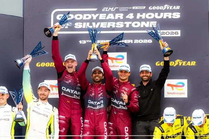 Team Qatar wins at Silverstone to take ELMS LMGT3 lead