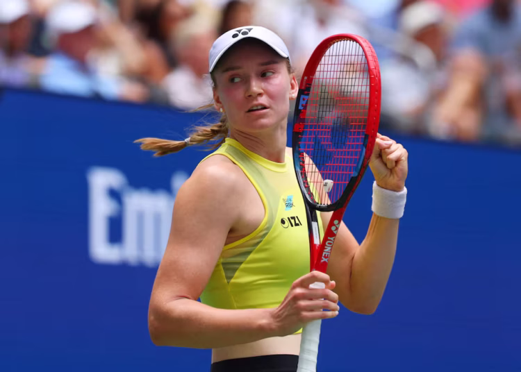 Rybakina beats Zheng to reach U.S. Open semi-finals, take world number one spot
