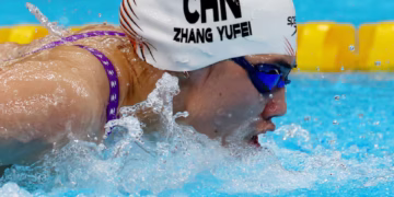 Teen titan Zhang wins record seventh Asian Games gold