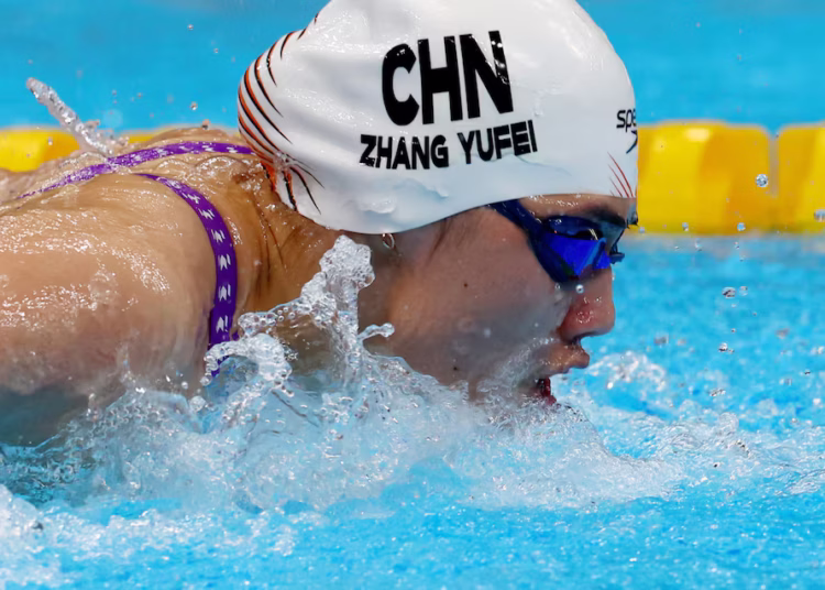 Teen titan Zhang wins record seventh Asian Games gold