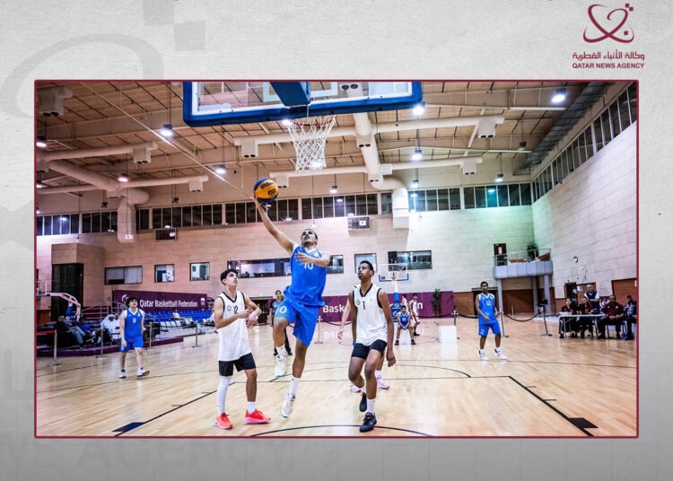Qatar SC and Al Ahli Secure Victories in U19 Basketball League