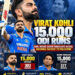 Virat Kohli Beats Tendulkar To 15,000 Runs In ODIs