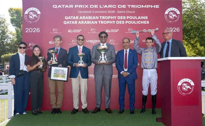 Al Shaqab Racing lands double on opening day of Qatar Prix de l’Arc de Triomphe