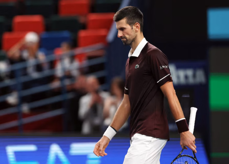 Djokovic faces ATP Finals fight after Basel defeat by Struff