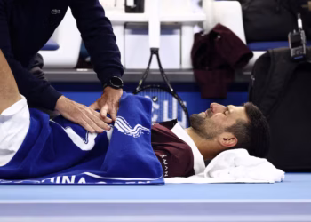 Djokovic says season has been ‘a big, big struggle’ after latest medical timeout