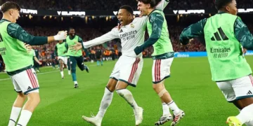 Mbappe double fires Real Madrid past Barcelona in El Clasico
