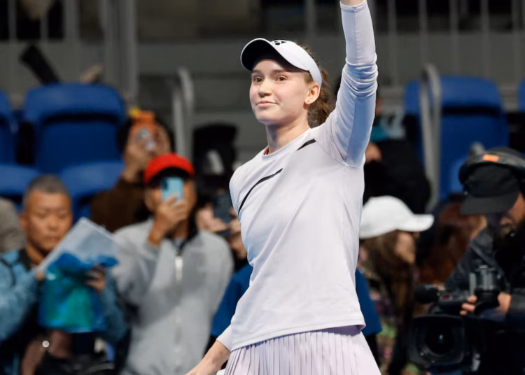 Tennis-Rybakina secures year-end world number one ranking with Tokyo win