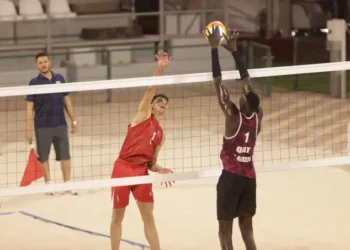 Qatar teams record mixed results as West Asian beach volleyball tournament opens