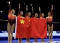 China end U.S. women’s gymnastics streak with world team title