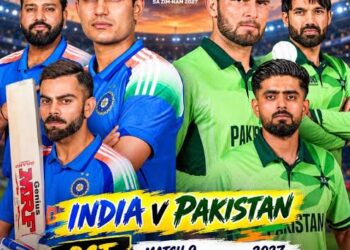 India, Pakistan drawn together for 2027 World Cup clash in Johannesburg