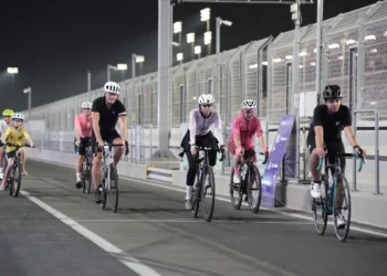 Lusail circuit combines sport and health awareness for Pink October