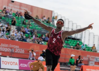 Qatar win men’s silver and women’s bronze at West Asia beach volleyball tour