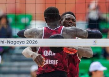 Team Qatar Complete Beach Volleyball Golden Hat-Trick